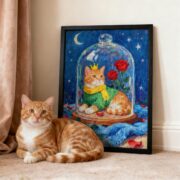 Custom Pet Puzzle Portrait – Personalized Storybook Jigsaw with Frame - Image 2